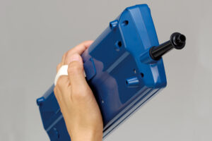 ☆青灰メノウアゲード（台座付き）　　　　　134 ロールボックス カゴ車 カゴ台車 前面観音扉タイプ MJK-5C-K-M3 1100W